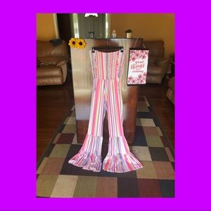 Women’s Rainbow Romper Size Large